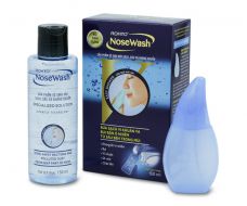 Bộ dụng cụ vệ sinh mũi Nosewash Rohto 150ml
