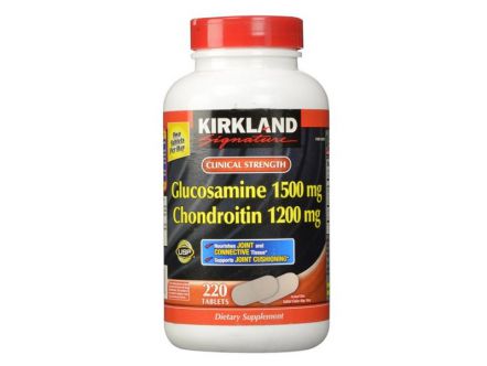 Viên uống hỗ trợ xương khớp Glucosamine 1500mg & Chondroitin 1200mg Kirkland