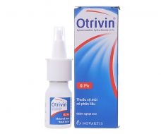 Thuốc xịt giảm nghẹt mũi Otrivin 0.1%