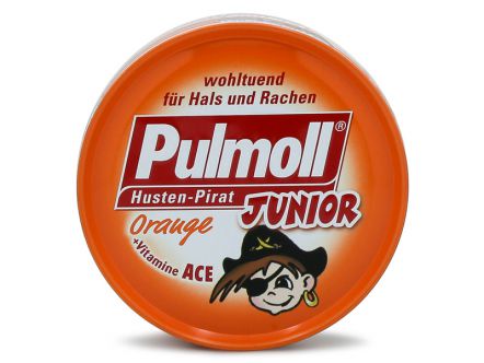 Kẹo ngậm trẻ em Pulmoll Junior Orange