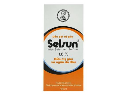 Dầu gội Selsun 1.8% đặc trị 100ml