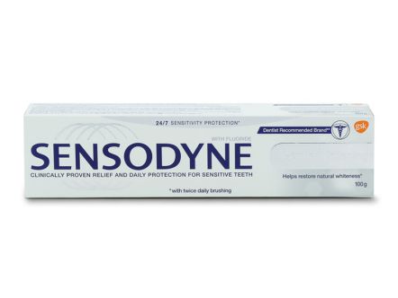 Kem đánh răng Sensodyne trắng sáng 100g