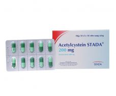 Thuốc ho long đờm Acetylcystein Stada 200mg