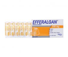 Viên đặt giảm đau- hạ sốt Efferalgan Suppo. 300mg