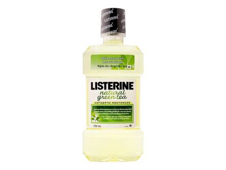 Nước súc miệng Listerine Natural Green Tea 750ml