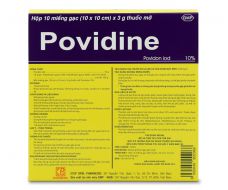 Gạc vết thương Povidine 10%