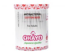 Tăm bông OHAYO người lớn xoắn tròn 140pcs