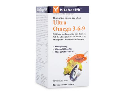 Viên uống Vitahealth Ultra Omega 3-6-9