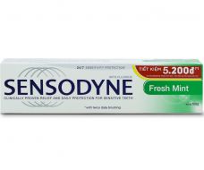 Kem đánh răng Sensodyne Fresh Mint 160g Kem đánh răng Sensodyne Fresh Mint 160g