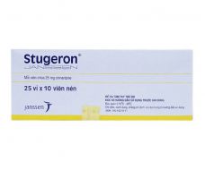 Thuốc chống dị ứng Stugeron 25Mg