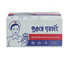 Bông tẩm cồn Bạch Tuyết