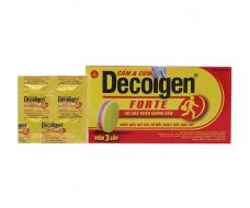 Thuốc cảm cúm Decolgen Forte