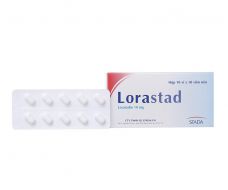 Thuốc chống dị ứng Lorastad 10mg