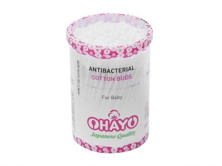 Tăm bông OHAYO Baby xoắn tròn 160pcs