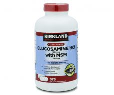 Viên uống hỗ trợ xương khớp Glucosamin HCl + MSM 1500mg Kirkland