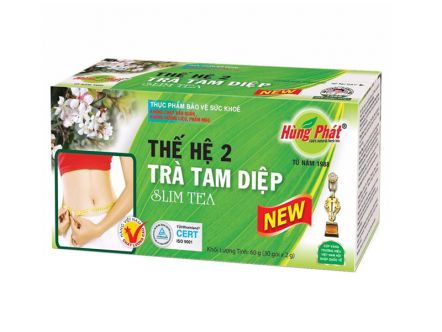 Trà Tam Diệp Thế Hệ 2 Hùng Phát Hộp 30 Gói x 2G