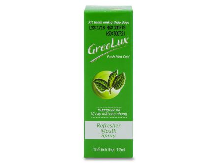 Xịt thơm miệng Greelux Fresh Mint Cool