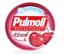 Kẹo ngậm Pulmoll Kirsch (Màu Hồng)